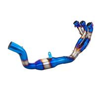 Tubo escape de motocicleta Compatible Con Yamaha Para MT-09 V3 2021 2022 2023 Tubo Para Escape Motocicleta Todo El Vehículo Reinstalación Para Escape Tubo Enlace Silenciador Para Escape Medio Delanter