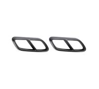 Tubo Escape Del Coche Para Benz Clase C W206 2021 Up ABS Cromado Estilo De Fibra Carbono Accesorios Coche Silenciador Escape Trasero Cubierta Tubo Embellecedor