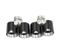 Tubo Escape Del Coche Para BMW F10 F11 535d 535i 640i 640d Quad Fibra De Carbono Punta Escape Coche Boquilla Tubo Silenciador Sintonización