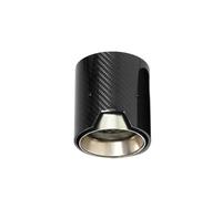 Tubo Escape Del Coche Para BMW Serie 3 G20 G21 320D 330i 320i Silenciador Punta Tubo De Escape Reemplazo Boquilla Fibra Carbono