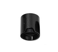 Tubo Escape Del Coche Para BMW Serie 3 G20 G21 320D 330i 320i Silenciador Punta Tubo De Escape Reemplazo Boquilla Fibra Carbono