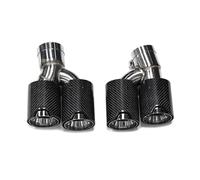 Tubo escape del coche Para G30 G31 535i 528i 530i 2018+ Para M5 Tubo de escape del silenciador de fibra de carbono Tubo silenciador escape(CFE7)