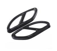 Tubo escape del coche Para Mercedes GLC, 1 par de cubiertas de terminales de escape para piezas traseras de tubo de silenciador modificado para automóvil Boquilla de escape(B)