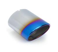 Tubo escape del coche Para Toyota Para RAV4 2020 2021 2022 2023 Accesorios para coche Punta de escape garganta trasera Silenciador Punta boquilla tubo Tubo silenciador escape(Azul)