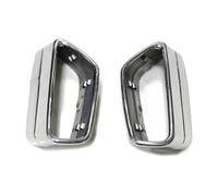 Tubo Escape Embellecedor De Tubo De Escape Para G30 G31 528 530 525 2018-2021 1 Par Silbato Escape Coche(Plata)