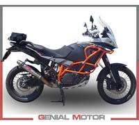 Tubo Escape GPR DEEPTONE INOX Racing para KTM LC 8 SUPER AD 1290 S R T 2017 2020
