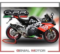 Tubo Escape GPR FURORE EVO4 NERO Cat APRILIA RSV4 1000 RF RR Racer Pac 2015 2018