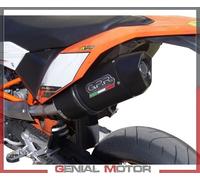 Tubo Escape GPR FURORE NERO Aprobado para KTM ENDURO 690 - SMC 690 - R 2007 2016