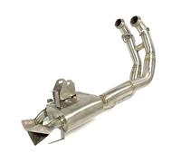 Tubo Escape La Motocicleta Para APRILIA Para RS660 Para TUONO 660 Escape Completo Motocicleta Tubo 2022 + Underbike Moto Silenciador Codo Tubo Escape Moto