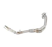 Tubo Escape La Motocicleta Para CB600F Para Hornet 2007 A 2013 Para 600 Para Para PC41 Silenciador Escape Para Motocicleta Tubo Conexión Cabecera 51MM Slip-on Tubo Escape Moto