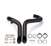 Tubo Escape La Motocicleta Para Softail Para Sportster 883 1200 Motocicleta Escape Para Bicicleta Codo Para XL883 Tubo Escape Moto(Type B)
