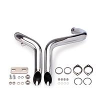 Tubo Escape La Motocicleta Para Softail Para Sportster 883 1200 Motocicleta Escape Para Bicicleta Codo Para XL883 Tubo Escape Moto(Type A)