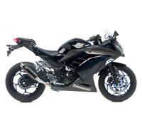 Tubo Escape LeoVince GP CORSA BLACK No hom E3 KAWASAKI NINJA 250 R 2013 2016