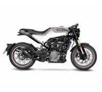 Silencioso trasero LeoVince SLIP-ON SBK LV-10 FULL BLACK RACING acero inox negro