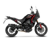 Silenciador LeoVince LV-14 negro homologado ECE para Moto Morini X-Cape 700