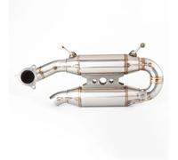 Tubo Escape Moto Para Polaris RZR XP/XP4 Turbo RZR Turbo S/S4 2016-2021 Silenciador Escape Deslizante Motocicleta UTV Todos Los Modelos