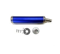 Tubo Escape Moto Silenciador Silenciador de escape universal metal para motocicleta 60 x 280 mm largo para motos 2 tiempos 50 cc a 240