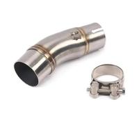 Tubo Escape Motocicleta 51mm Silenciador Tubo Enlace Medio Para Kawasaki Para Ninja 400 Z400 Z250 2017-2021 Tubo escape motocicleta(Type A)