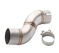 Tubo Escape Motocicleta Adaptador De Tubo De Enlace Intermedio De Escape De 45 Mm Y 51 Mm para YZF R6 2006-2019, Silenciador De Escape Que Reduce