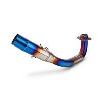 Tubo escape motocicleta Cabezal Colector Modificación Escape Motocicleta 51MM Para XMAX XMAX250 XMAX300 2017-2024