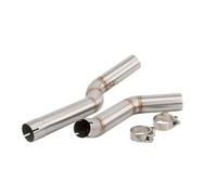 Tubo Escape Motocicleta Compatible Con CBR600RR F5 2003-2004 Sistemas De Para Escape De Motocicleta Tubo De Conexión De Acero Inoxidable Silenciador De 51 Mm.