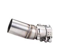 Tubo escape motocicleta Interfaz Tubo Enlace Medio Escape Motocicleta 51MM Línea Carreras Antideslizante Para CFMOTO 450SR 450SS 2022-2023