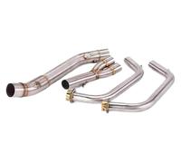 Tubo Escape Motocicleta Para Y&amaha YZF Para MT03 R25 R3 2015 2016 2017 2018 2020 Motocicleta Sistema Completo Intermedio Escape Deslizante Tubo(Type A)