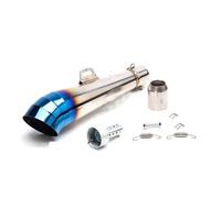 Tubo Escape Motocicleta Silenciador De Escape Universal Para Motocicleta GP, 51mm, DB Kille Para FZ1 R6 R15 ZX6R ZX10 Z900 1000 CBR1000 GSXR1000