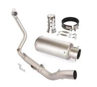 Tubo Escape Motocicleta Silenciador De Tubo Conexión Frontal Escape Completo Para Motocicleta, Para GK350R GK350X GK350T 350 T1/T2/X1/X2/R1/R2 2022-2024