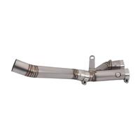 Tubo escape motocicleta Sistema De Escape Motocicleta Silenciador Tubo Conexión Medio Para YZF R1 MT-10 MT10 FZ-10 2015-2025