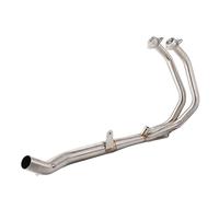 Tubo escape motocicleta Sistema Escape Motocicleta Tubo Conexión Tubo Medio Delantero Sin Silenciador Para CBR500 CB500X CB500F CBR500R 2013-2022