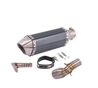 Tubo Escape Motocicleta Slip On Para Escape De Motocicleta Para 400GT 650GT, Catalizador Completamente Modificado, Eliminador Eliminación Mejorado Con Silenciador