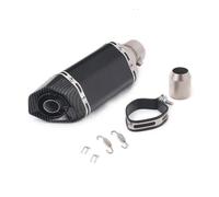 Tubo Escape Motocicleta Tubo Escape Universal Para Motocicleta Silenciador Motocross Para Cbr 954 Rr Para Go&ldWing 1800 Vfr 750 Para Rebel Para Steed 400 125R