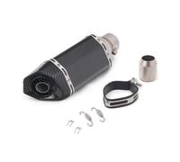 Tubo Escape Motocicleta Tubo Escape Universal Para Motocicleta Silenciador Motocross Para Cbr 954 Rr Para Go&ldWing 1800 Vfr 750 Para Rebel Para Steed 400 125R