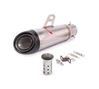 Tubo Escape Motocicleta Tubo Silenciador Universal De Escape Para Motocicleta, 51, 60MM, DB Killer GP-Project Para R6 R15 R1 R3 MT07 Tmax155 GSX250 Pcx125