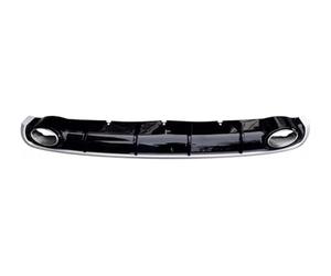 Tubo Escape Para A6 C7 2012 2013 2014 2015 Alerón Techo Trasero Difusor Labio Cromado Negro Divisor Tubo Escape Silenciador Punta Maletero