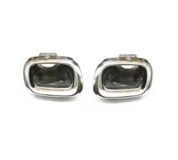 Tubo Escape Para Benz Para GLA W156 X156 GLA200 GLA220 GLA260 2015 2016 2017 2018 2019 Silenciador De Escape Trasero Embellecedor Tubo De Garganta Trasera Silenciador(Rear Left)
