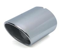 Tubo Escape Para T&oyota Para RAV4 2019 2020 2021 2022 2023 2024 Punta Escape Silenciador Boquilla Accesorios Para Coche(Plata)