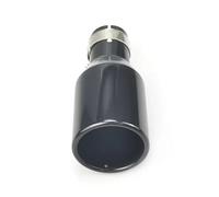 Tubo Escape para VW 1 Pieza De Acero Inoxidable Universal Tubo De Escape Punta De Escape De Coche Turbocompresor Coche(In51mmout101mm)