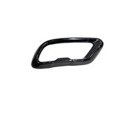 Tubo Escape para X5 G05 2019-2025 Tubo Escape Silenciador Embellecedor Portón Trasero Punta Boquilla Externa Capó De Escape 1 Par Silenciador Escape Coche(Black Left)