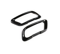 Tubo escape Para X5 G05 X6 G06 X7 G07 2019 2020 2021 Marco Decorativo Para Garganta Trasera Coche Silenciador Trasero Cubierta Salida Tubo Escape(negro brillante)