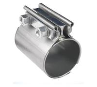Tubo Escape Punta Automóvil Silenciador De Tubo De Escape De Acero Inoxidable 304 Collar De Acoplamiento 51mm 63mm 57mm 76mm Virola OD Tubo De Escape(70mm)