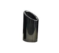 Tubo Escape Punta Escape Automóvil Para VW Para JETTA/para SAGITAR/para POLO/para GOLF 7/para Passat/para Tiguan Silenciador De Terminales Escape(75mm Black)
