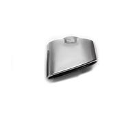 Tubo Escape Redondo Acero Inoxidable Silenciador Cuadrado Boquilla Sistema Accesorios Repuesto Para BMW X5 E70 2008-2013(Right)