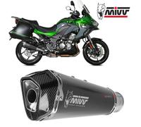 Tubo Escape Silenciador MIVV Delta Race Black Inx KAWASAKI VERSYS 1000 2019 2022