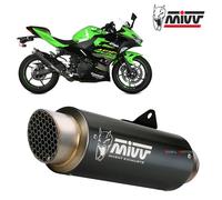 Tubo Escape Silenciador MIVV GP PRO Inox Negro kat KAWASAKI NINJA 400 2018 2024