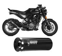 MIVV HR-1 Silenciadores Escape Inox Negro Husqvarna Svartpilen 125 2021-23