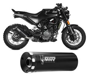 Tubo Escape Silenciador MIVV HR-1 Inox Negro HUSQVARNA SVARTPILEN 125 2021 2023
