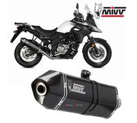 Tubo Escape Silenciador MIVV Speed Edge Inx Negro SUZUKI VSTROM 650/XT 2017 2023
