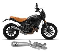 Tubo Escape + Tubo Kat Arrow Pro-race Nichrom DUCATI SCRAMBLER 800 2021 2024